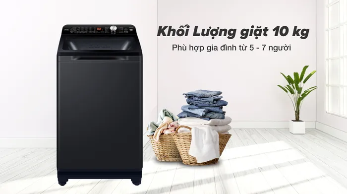 Khối lượng giặt 10 kg